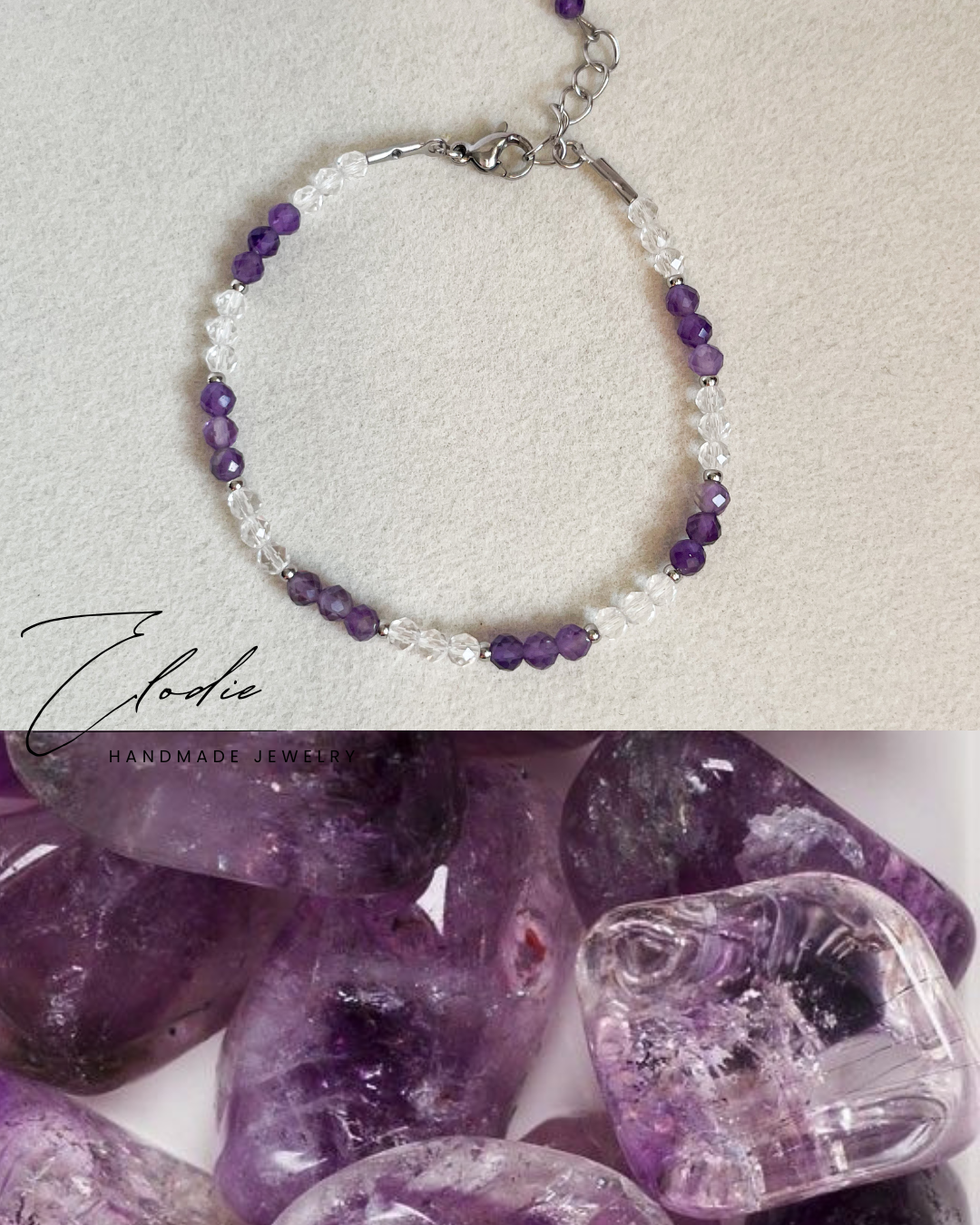 Гривна ''Аméthyste'' с аметист