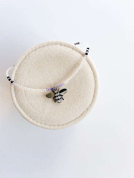 Колие ''Аbeille violette''