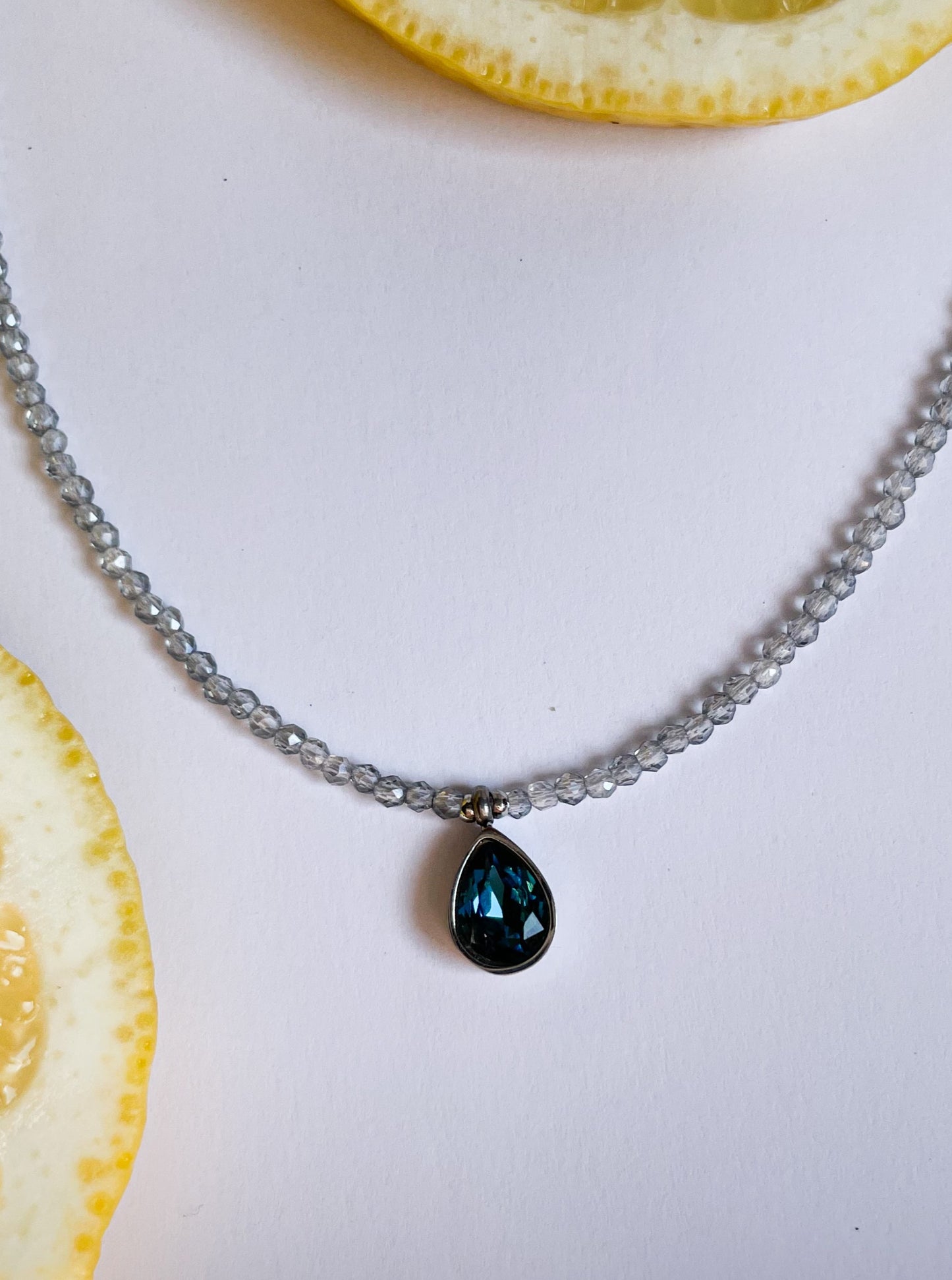 Колие ''Goutte bleue''