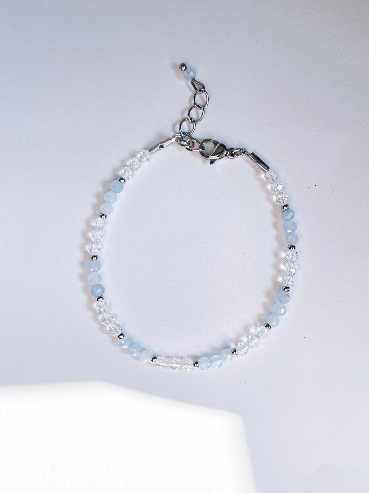 Гривна с аквамарин ''Bleu vert''