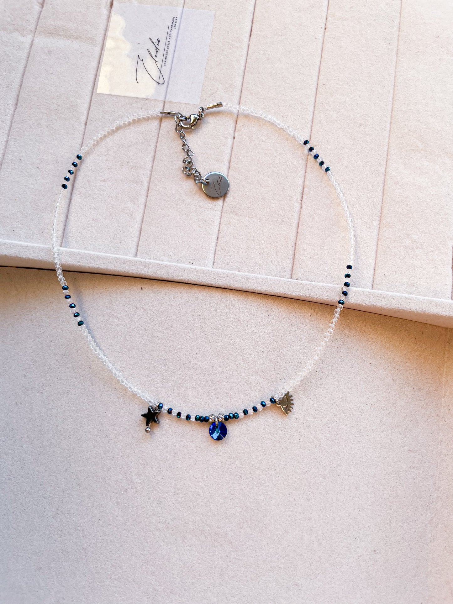 Колие ''Оeil étoile et lune''