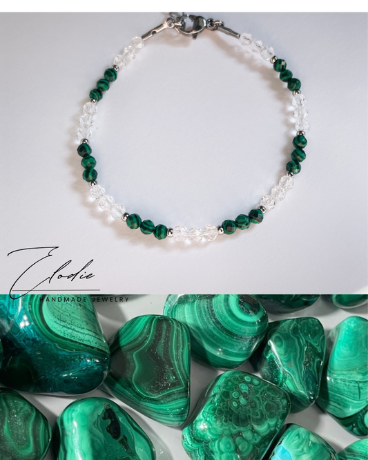Гривна ''Malachite'' с малахит